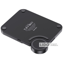 Беспроводное зарядное устройство для Usams US-CD190 15W 3в1 черный