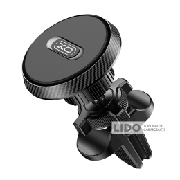 Тримач телефону автомобільний XO C122 Round Magnetic Bracket with Air Outlet чорний