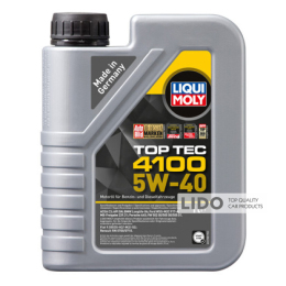 Моторное масло Liqui Moly Top Tec 4100 SAE 5W-40 1л