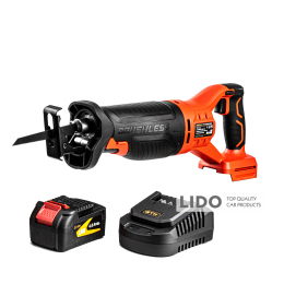 Пила сабельная аккумуляторная GTM RS18/150BL 3000х/мин