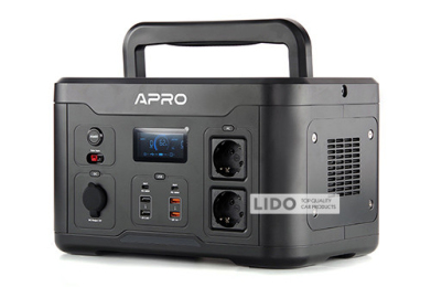 Зарядна станція Apro PS-1000 220В 1000Вт 1166Вт/год з бездротовою зарядкою