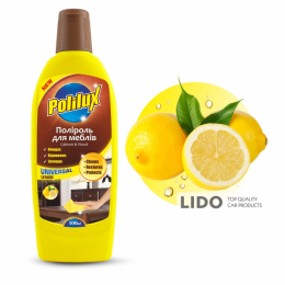 Поліроль для меблів Polilux лимон, 500мл