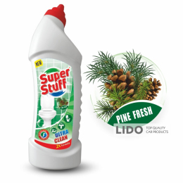 Средство для мытья унитаза Super Stuff pine fresh 1000мл