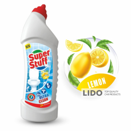 Средство для мытья унитаза Super Stuff лимон, 1000мл