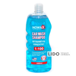 Автошампунь Nowax Car Wash Shampoo концентрат 1:100, 1л