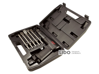 Пневмодолото Mighty Seven SC-0617C 3200уд/мин с набором пик и зубил