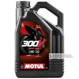 Моторное масло Motul 300V 4T Factory Line Road Racing 0W-30 4л 112545
