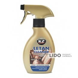 Очиститель-восстановитель для кожи K2 Letan Cleaner 250мл