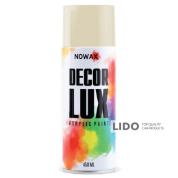 Фарба акрилова Nowax Spray Кремовий 450мл