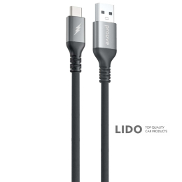 Кабель Proove ReGen Silicone USB to Type-C 3A (1m) чорний