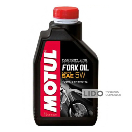 Масло для вилок мотоциклів Motul 5W Fork Oil Light Factory Line, 1л (105924)