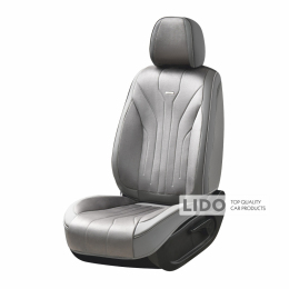 Комплект, 5D чохли для передніх сидінь Beltex Sierra, grey 2шт