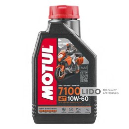 Моторное масло Motul 4T 7100 10W-60, 1л