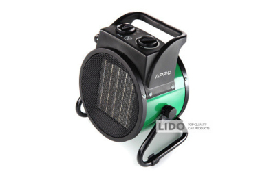 Тепловентилятор электрический Apro EFH-30 с керамическим нагревателем 220м³/ч, 3.0кВт