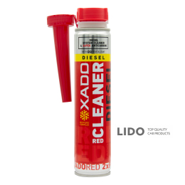 Очиститель топливной системы Xado Red Cleaner с эффектом раскоксования (дизель) 250 мл