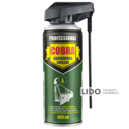Змазка силіконова Nowax Silicone Spray Professional Cobra, 450мл