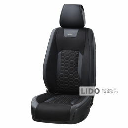 Комплект, 3D чехлы для передних сидений BELTEX Montana, black 2шт