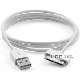 Кабель Apple 30-pin to USB Cable (1m) A quality (without box)