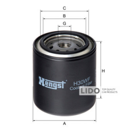 Фильтр охлаждающей жидкости Hengst H30WF
