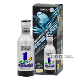 Атомарный кондиционер металла Xado 1 Stage New Car для новых двигателей с ревитализантом 225мл