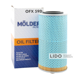 Фильтр масляный Molder Filter OFX 59D (57609E, OX69D, H121102X)