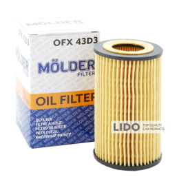 Фільтр масляний Molder Filter OFX 43D3 (WL7240, OX153D3Eco, HU7181K)