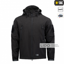 Куртка M-Tac Soft Shell з підстібкою Black L 