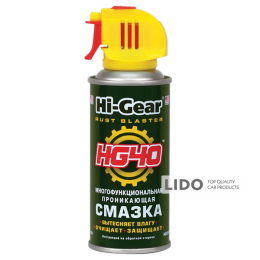 Масло универсальное Hi-Gear жидкое синтетическое прозрачное аэрозоль 140г