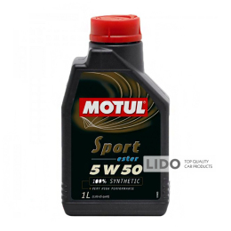 Моторное масло Motul Sport 5W-50, 1л (103048)