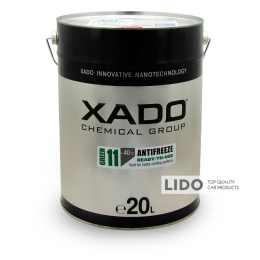 Антифриз Xado Antifreeze Green G11 -40⁰С готовый зеленый 20л