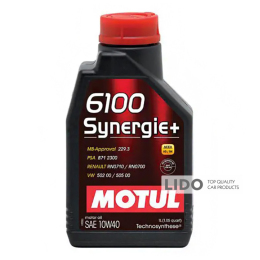 Моторное масло Motul Synergie+ 6100 10W-40, 1л (102781)