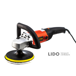 Полировальная машина GTM PO180/1300E 180мм 1300Вт 400-2200об/мин