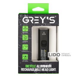 Велосипедная фара Grey's 1500lm 5000mAh