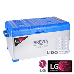 Холодильник автомобильный Brevia 25л (компрессор LG) 22405