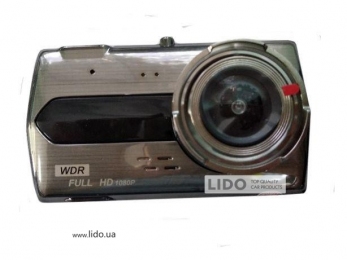 Відеореєстратор автомобільний DVR Full HD нічне підсвічування SD450 (007408)