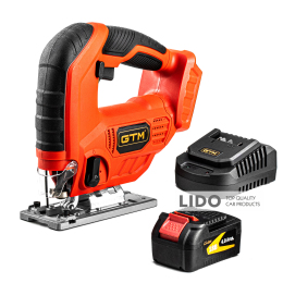 Лобзик аккумуляторный GTM JS18/65 18В 0-2500ход/мин Quick Fix