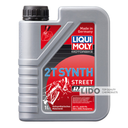 Моторное масло Liqui Moly Motorbike 2T Synth Street Race для 2-тактных двигателей 1л