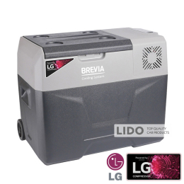 Холодильник автомобильный Brevia 40л (компрессор LG) 22735