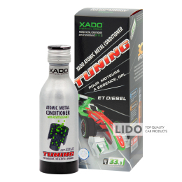 Атомарный кондиционер металла Xado АМС Tuning для улучшения свойств двигателя с ревитализантом 225мл