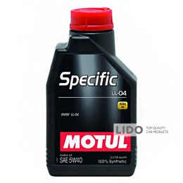 Моторное масло Motul Specific LL-04 5W-40, 1л (101272)