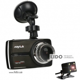 Видеорегистратор с записью звука Car DVR Anytek G66 3.5 IPS G-Sensor IMX323 (3930-11403)