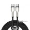 Кабель Baseus Cafule Metal Type-C to Type-C 100W 2м чорний