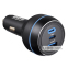 Автомобільний зарядний пристрій Brevia ePower TriPower PRO 130W 2xUSB-C+1xUSB-A