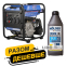 Комплект генератор Brevia инверторный бензиновый 3,8 кВт GP3800Xi + масло Molder Engine Oil 4T 10W-30 1л