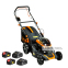 Газонокосарка акумуляторна GTM BLM48H-SP самохідна 2*18В