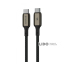 Кабель Proove Dense Metal Type-C to Type-C 60W (1m) чорний