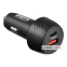 Автомобільний зарядний пристрій Brevia ePower Dual Carbon 48W 1xUSB-C+1xUSB-A