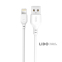 Кабель XO USB to Lightning 2,1А 1м білий