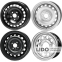 Диск Kapitan Сталь 5.5x14 4x100 ET43 DIA60.1 Black