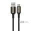 Кабель Proove Dense Metal Micro USB 2.4A (1м) черный